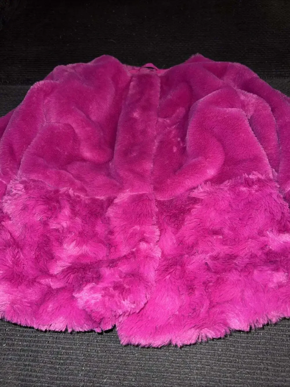 Cat & Jack Girls Winter/Fall Faux Fur  Jacket Full Lining PInk 2T